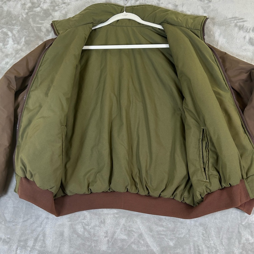 Vintage Remington reversible bomber dark green jacket - Picture 2 of 12